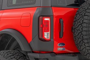 Ford Bronco Trail Cladding - Rear Corners - Rough Country - '21-'25